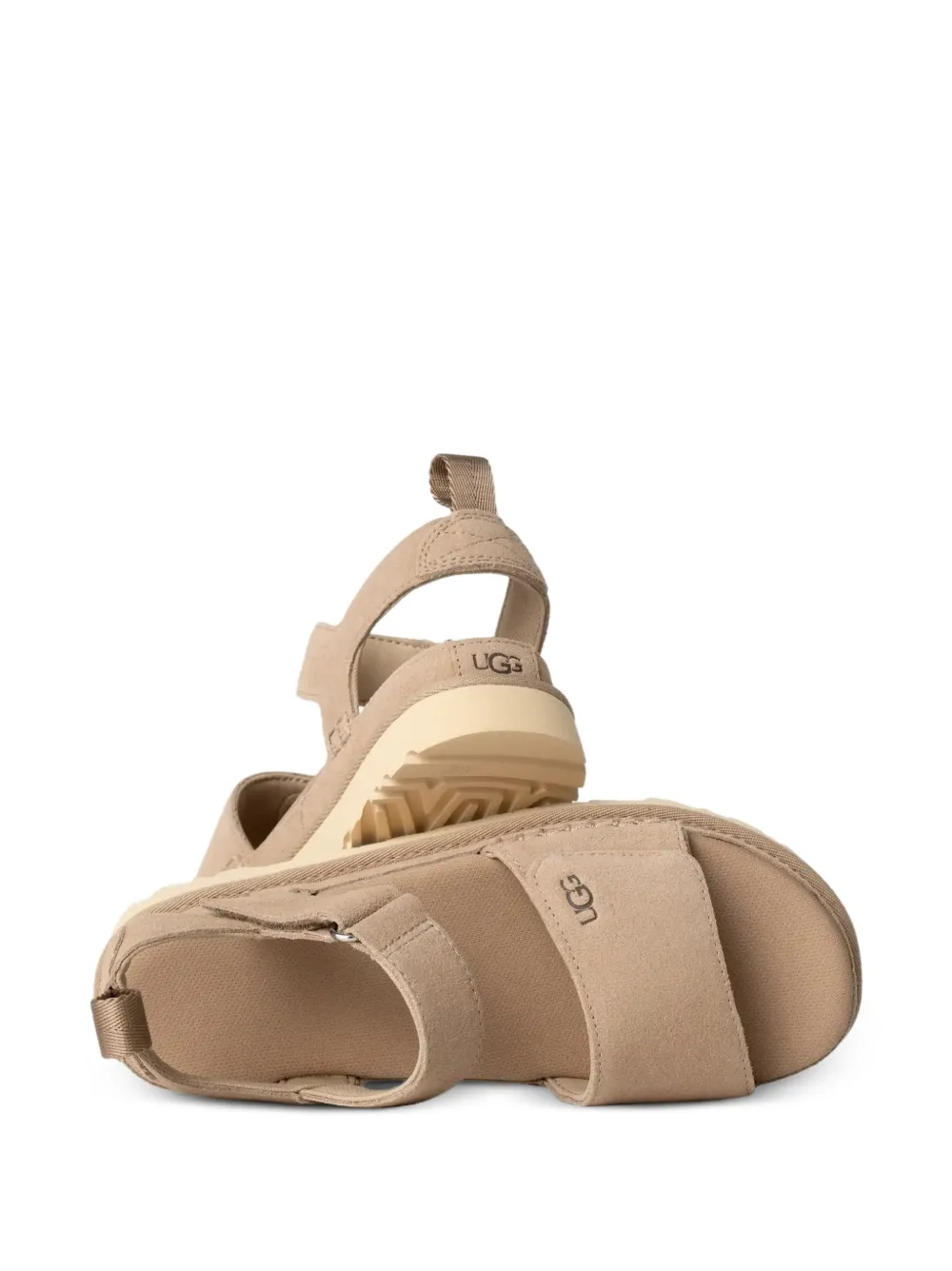 UGG Goldenstar touch-strap sandals Beige