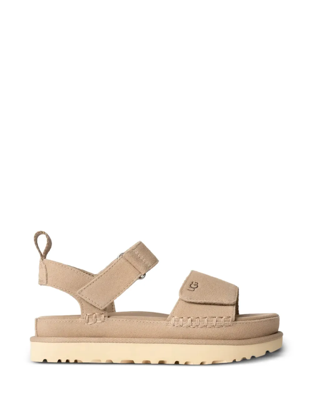 UGG Goldenstar touch-strap sandals Beige