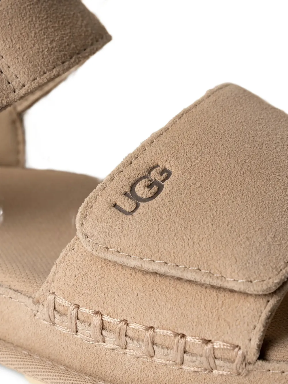 UGG Goldenstar touch-strap sandals Beige