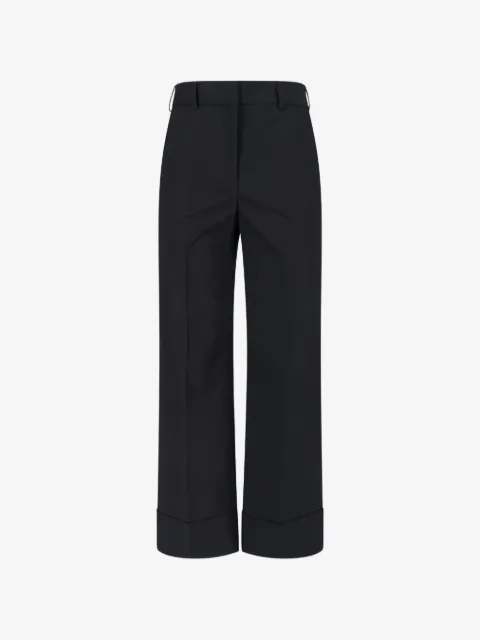 slowear turn-up cuff trousers