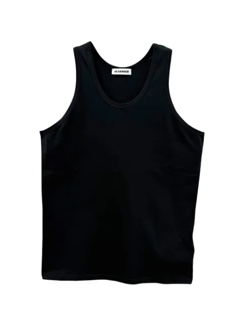 Jil Sander scoop-neck sleeveless vest