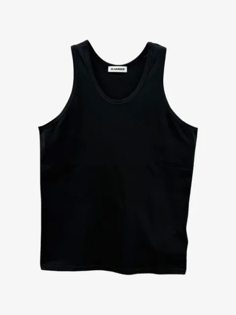Jil Sander scoop-neck sleeveless vest