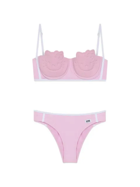 GCDS Hello Kitty embossed bikini