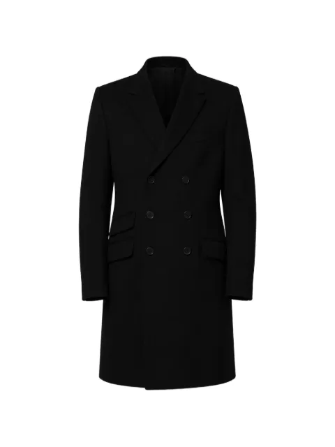 Dolce & Gabbana 피크드 라펠 더블 브레스티드 코트