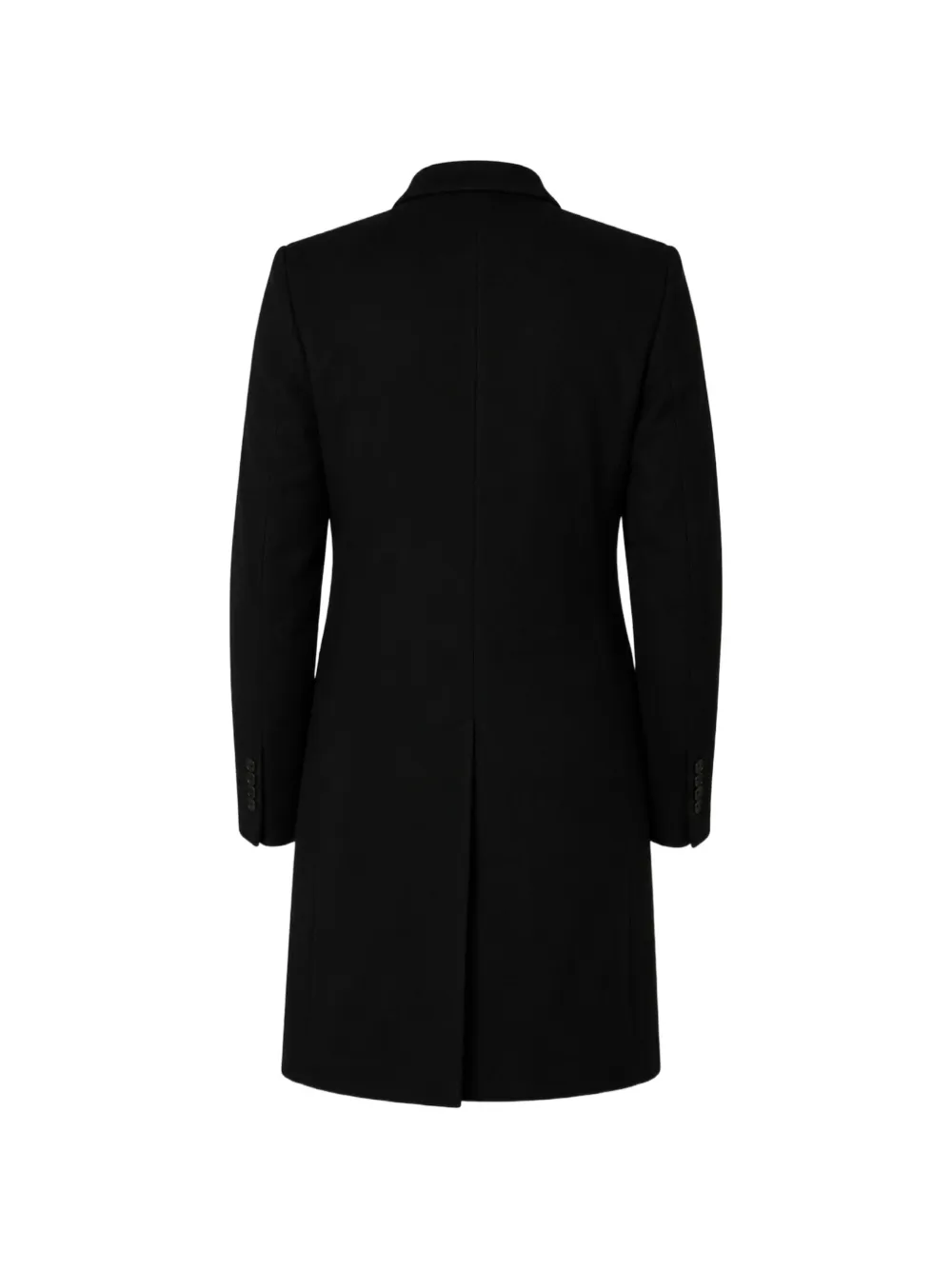 Dolce & Gabbana Mantel met dubbele rij knopen Zwart