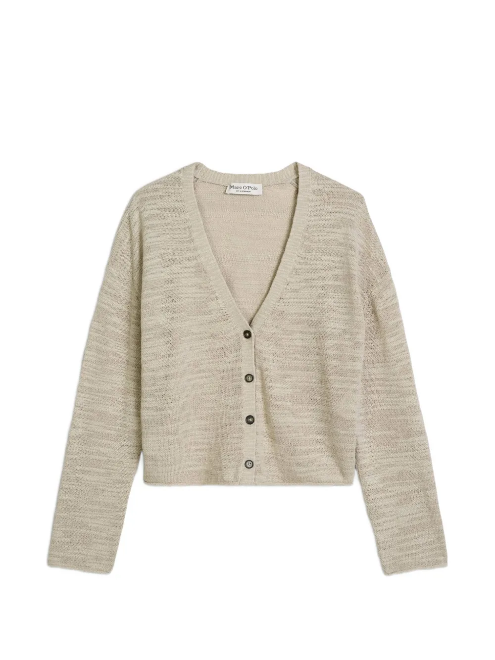 Marc O'Polo fine-knit V-neck cardigan - Toni neutri