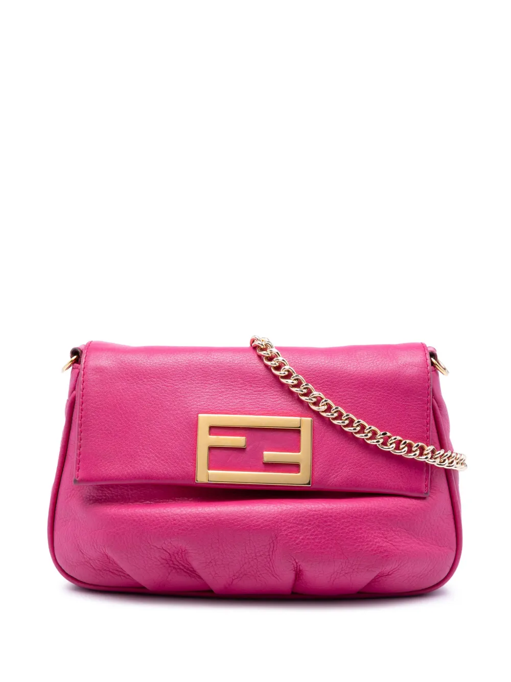 Fendi Pre-Owned Pochette Fendista in pelle 2010-2026 - Rosa