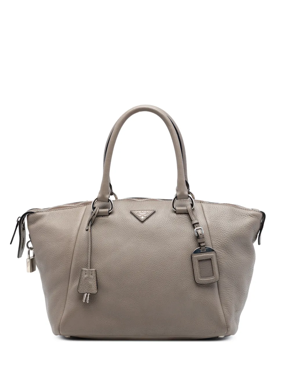 Prada Pre-Owned Borsa a mano Vitello Daino 2000-2013 - Marrone