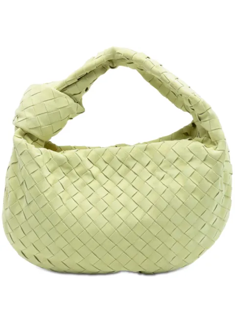 Bottega Veneta Pre-Owned 2012-2026 Teen Suede Intrecciato Jodie hobo bag