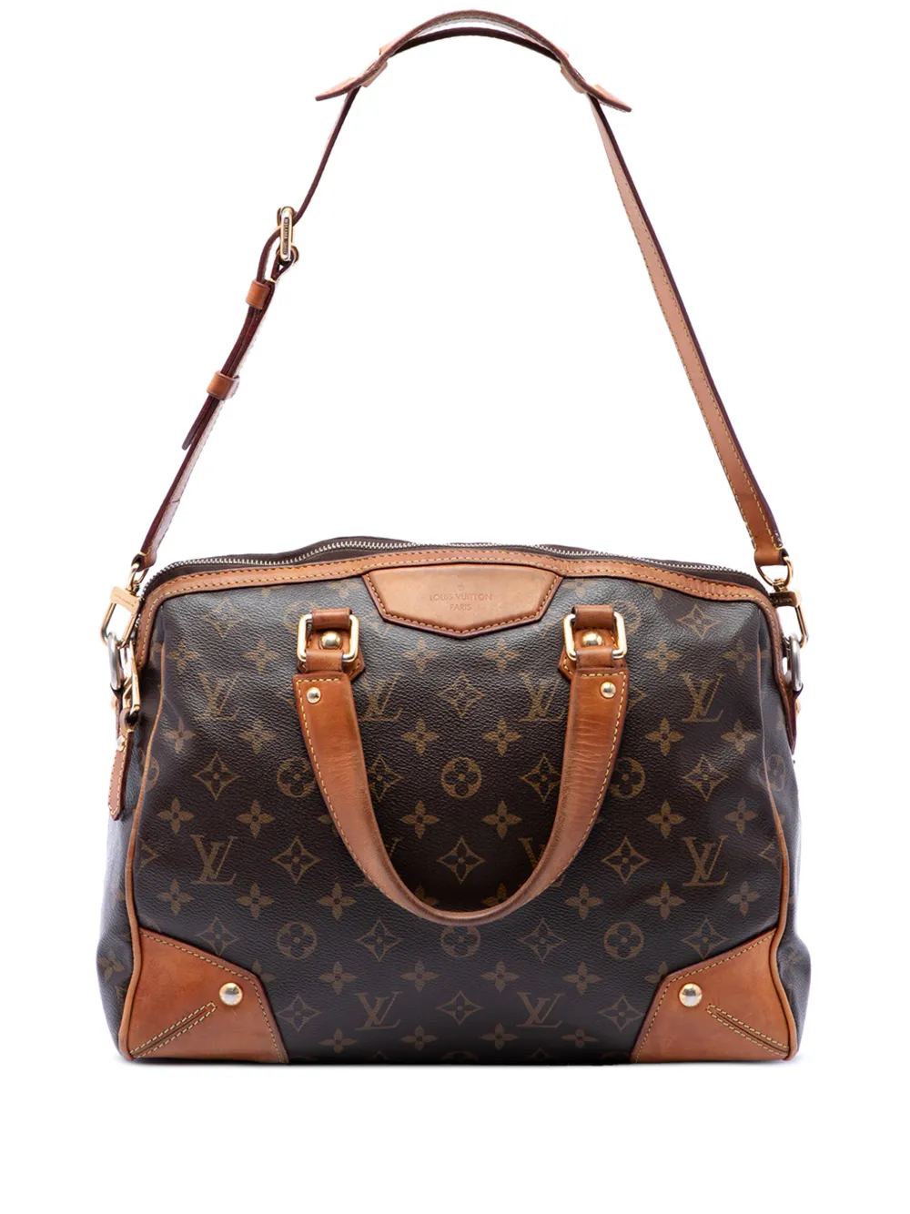Louis Vuitton Pre-Owned 2014 Monogram Retiro PM satchel - Brown