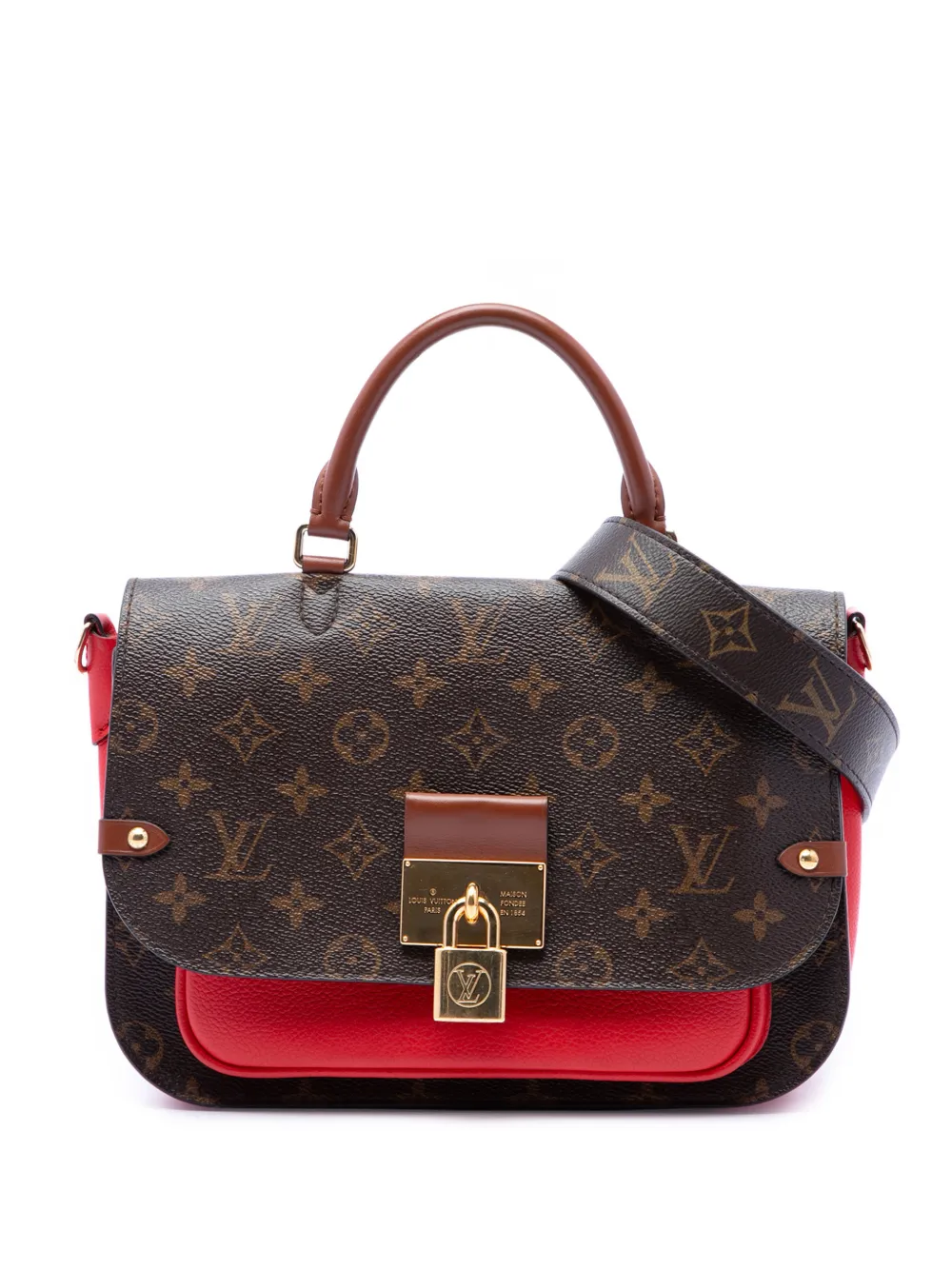 Louis Vuitton Pre-Owned 2019 Monogram Vaugirard Satchel-Tasche - Braun
