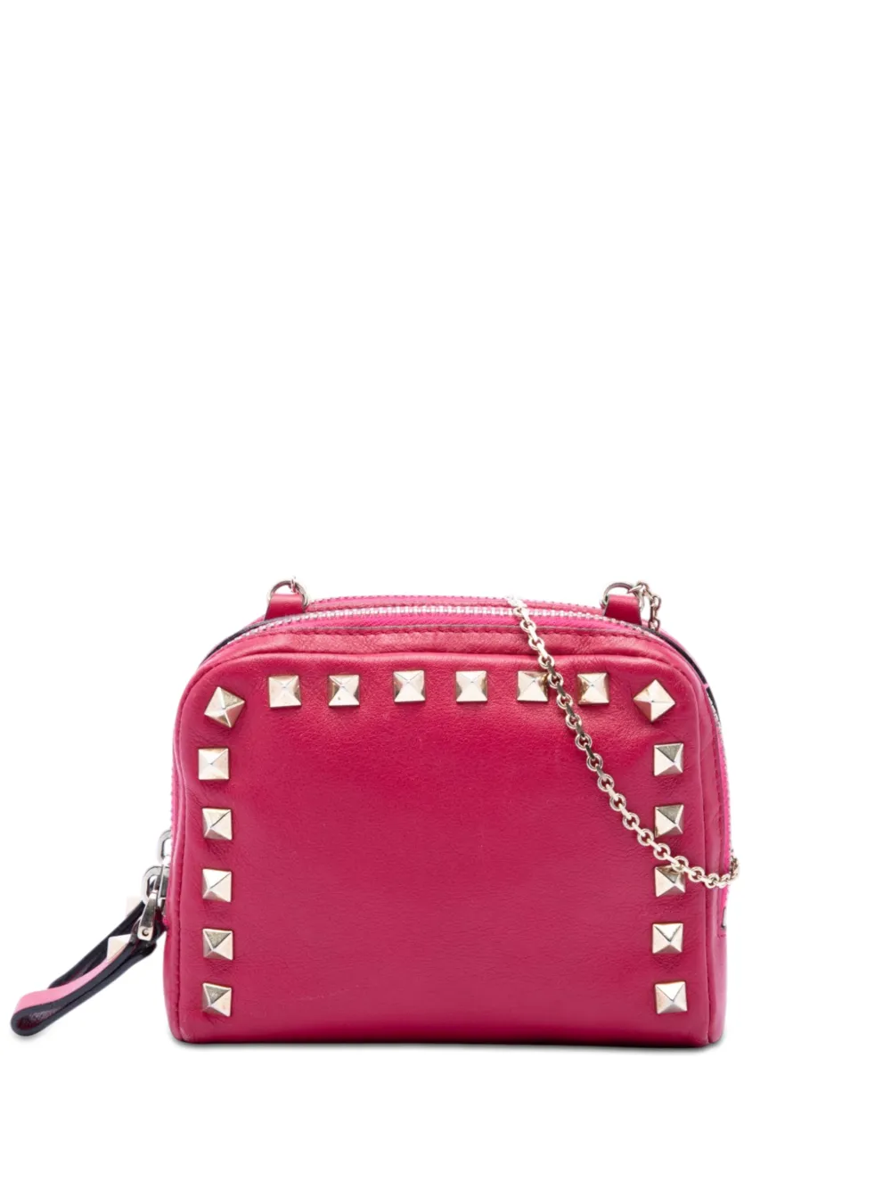 Valentino Garavani Pre-Owned Borsa a tracolla con doppia zip 2000-2017 - Rosa