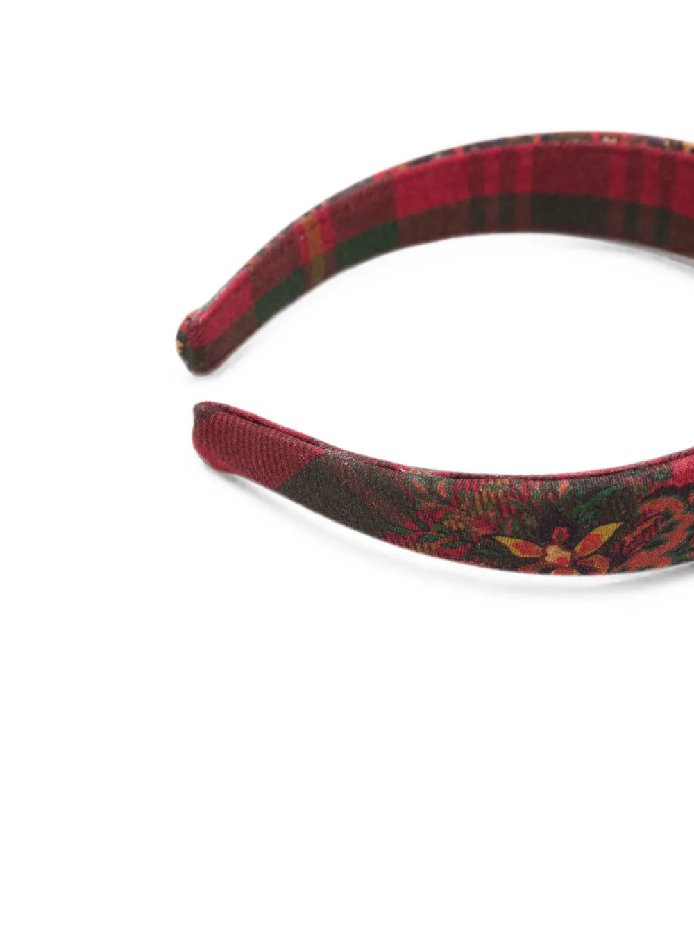 ETRO KIDS Haarband met paisley-print Rood