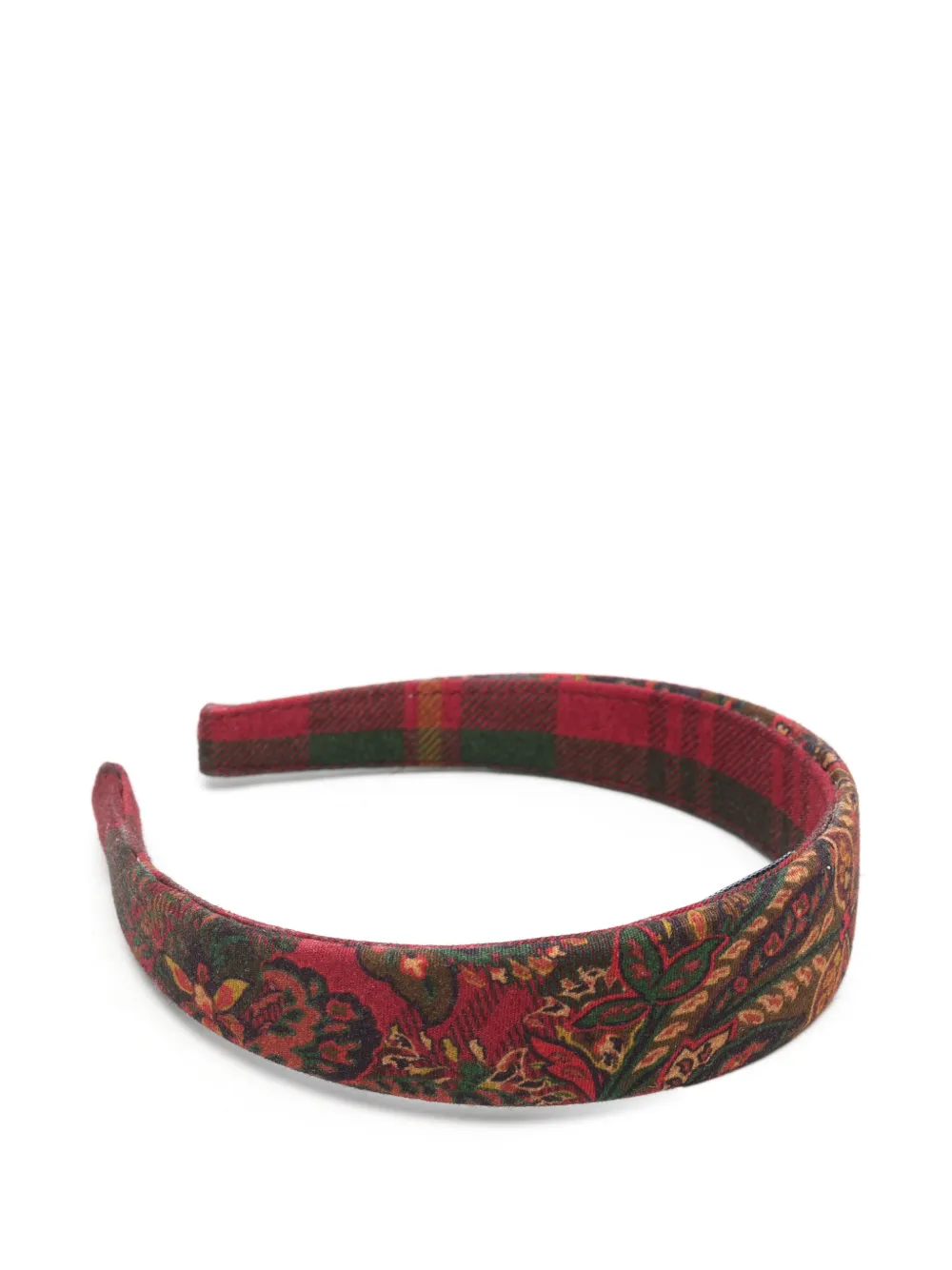 ETRO KIDS Haarband met paisley-print Rood