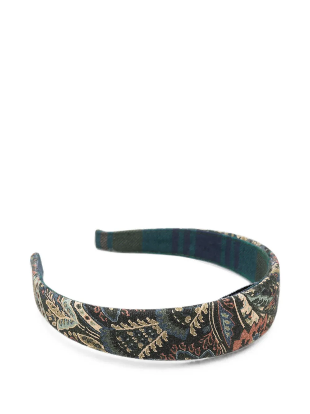 ETRO KIDS Haarband met bloemenprint Groen