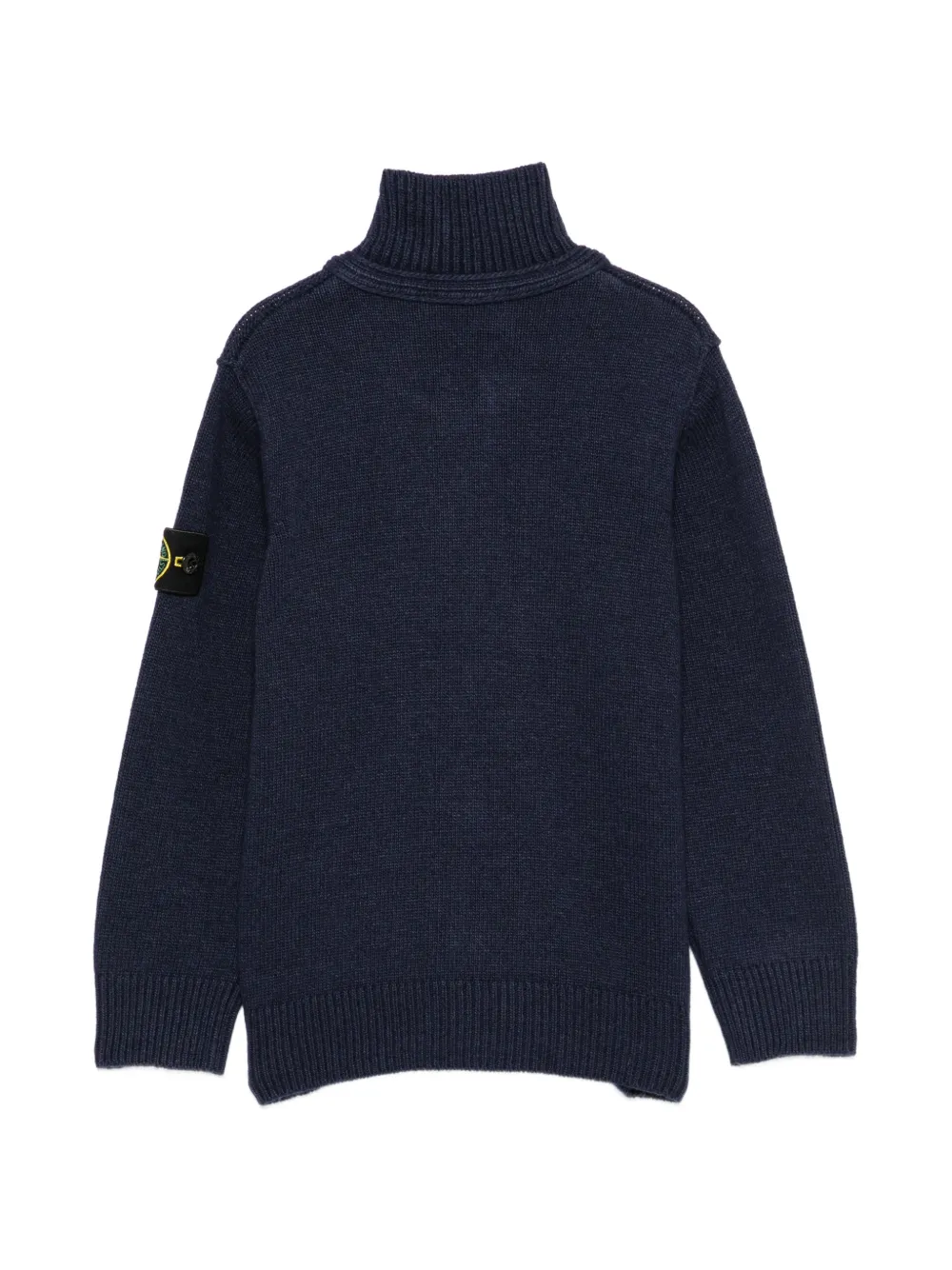 Stone Island Junior Vest met rits Blauw