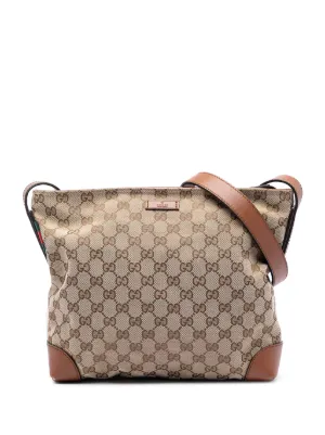 Gucci Pre-Owned Abby GG Canvas Shoulder Bag | Neutrals | FARFETCH