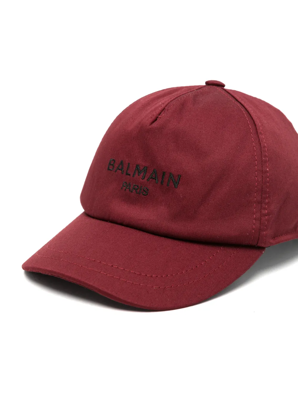 Balmain Kids Honkbalpet met geborduurd logo Rood