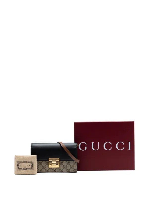 Gucci Pre-Owned 2016-2026 スモール GGスプリーム パドロック