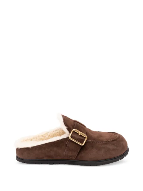 Prada buckle-fastening mules