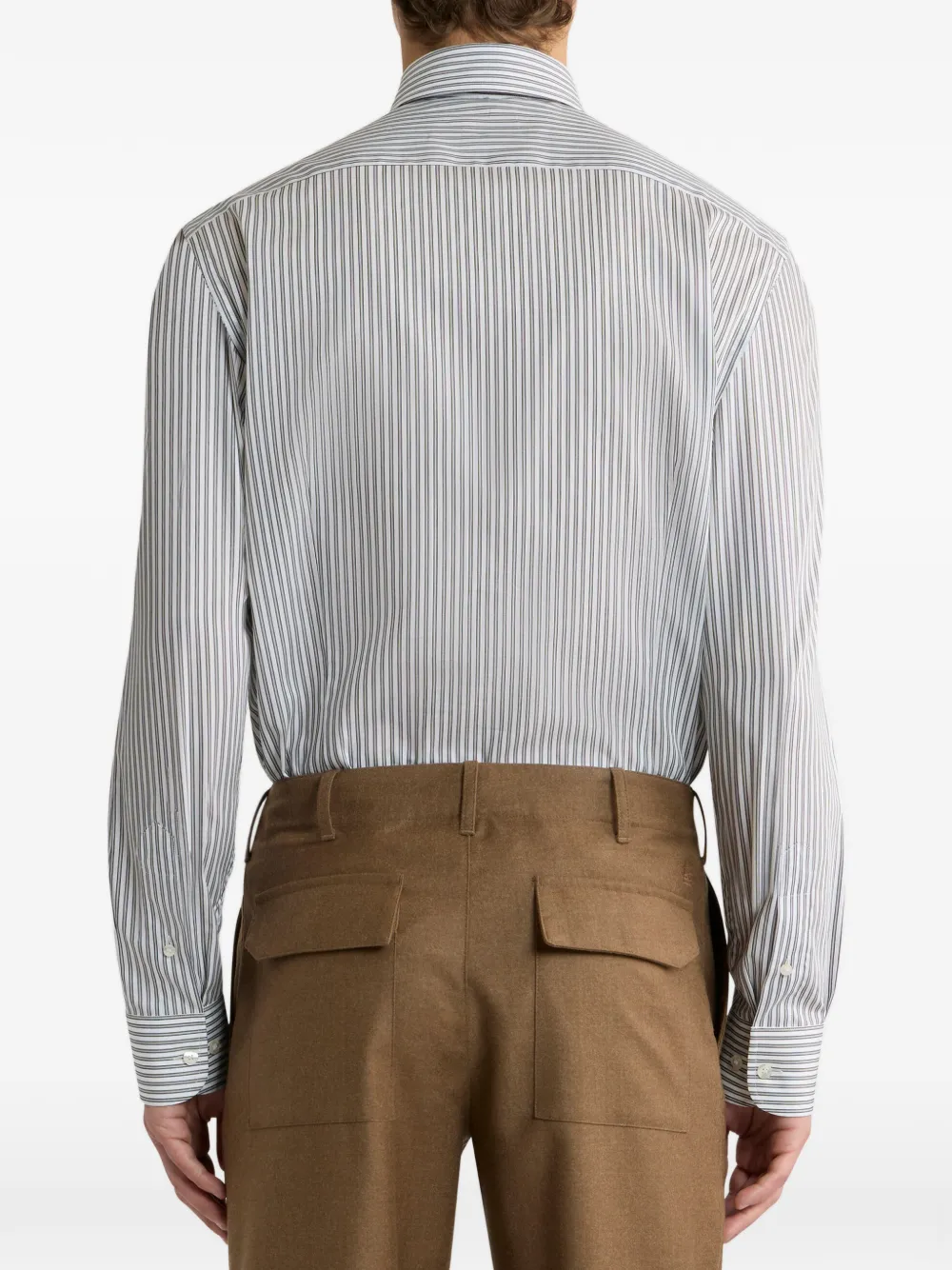 ETRO Gestreept blouse Wit