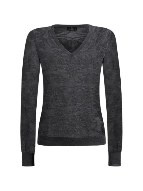 ETRO Vネック セーター