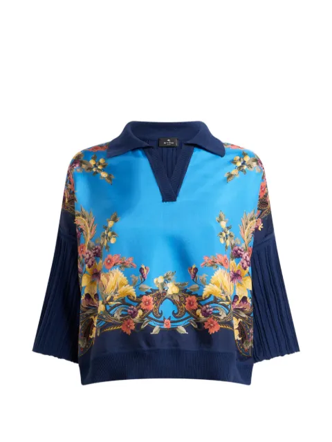ETRO ペイズリー&フラワー セーター