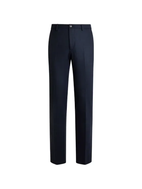 ETRO plain-coloured knit trousers