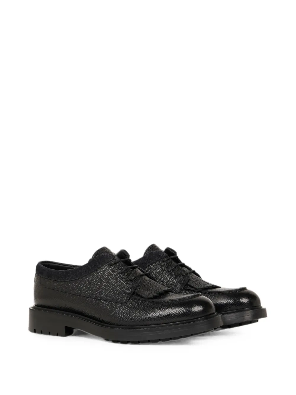 ETRO Leren loafers Zwart