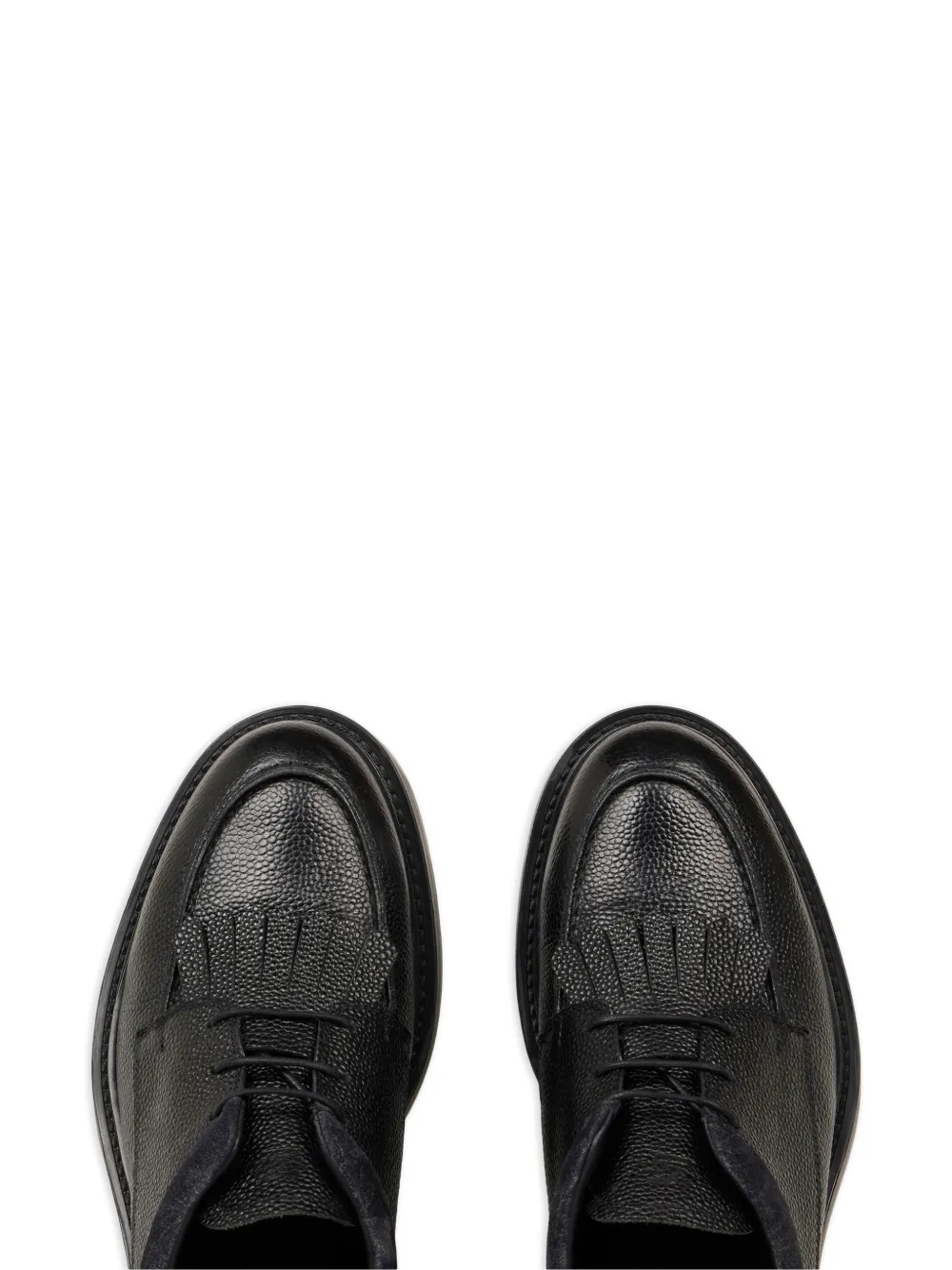 ETRO Leren loafers Zwart