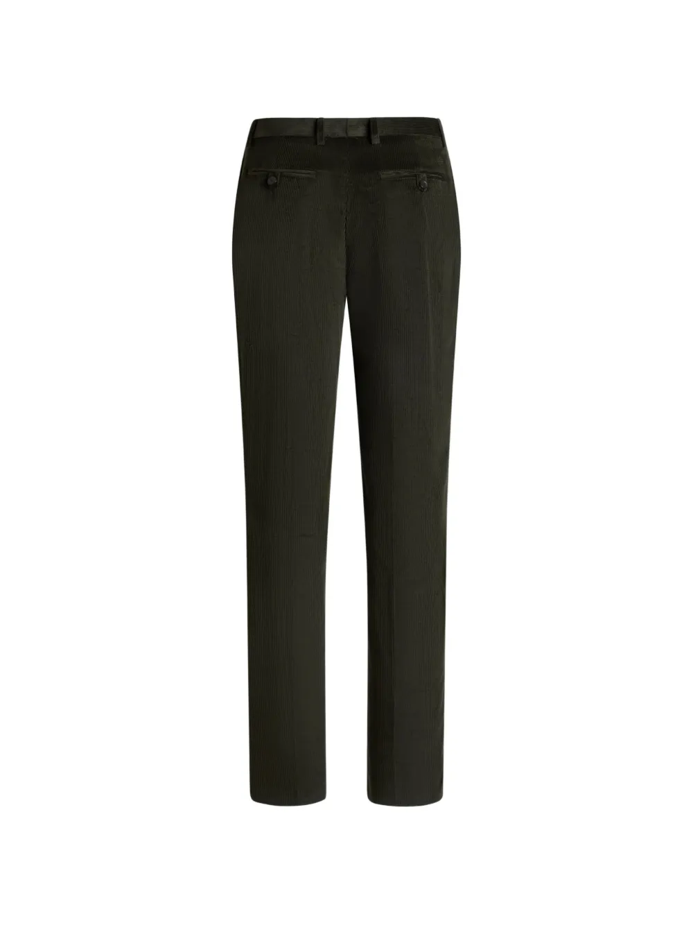 ETRO Stretch katoenen fluwelen broek Groen