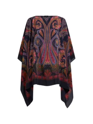 【美品】ETRO エトロ シルク フリンジ ペイズリー チュニック ETRO ウィメンズ チュニック通販 - FARFETCH