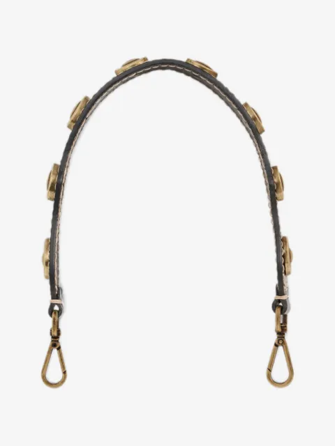 ETRO leather bag handle with studs