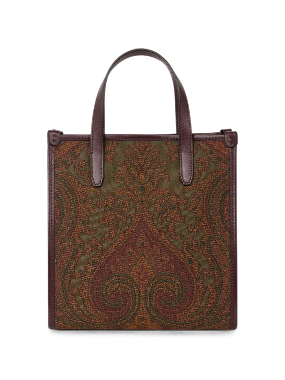 ETRO Love Trotter tas van jacquardstof met Paisley motief Groen