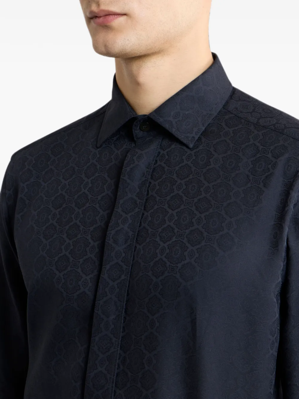 ETRO Overhemd Blauw