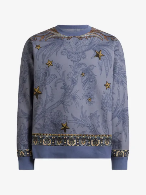 ETRO sudadera con estampado Pegaso