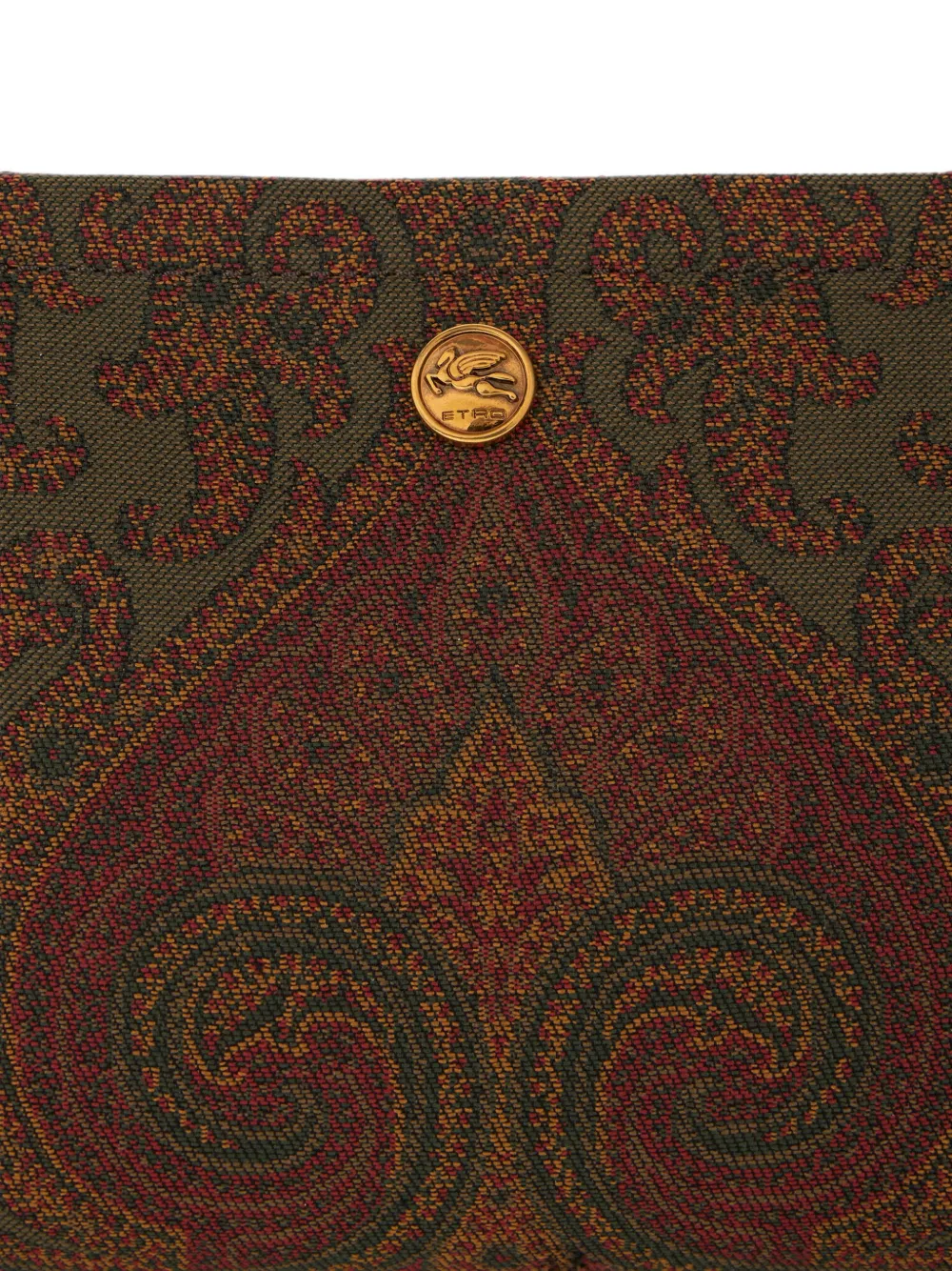 ETRO Paisley jacquard buidel Groen