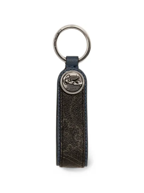 ETRO Arnica key ring with Pegaso coin