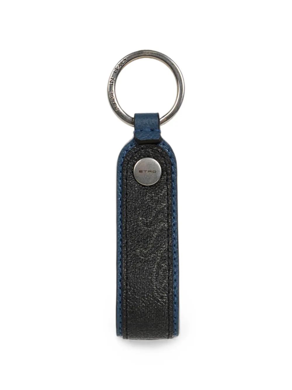 ETRO Arnica sleutelhanger met Pegaso munt Zwart