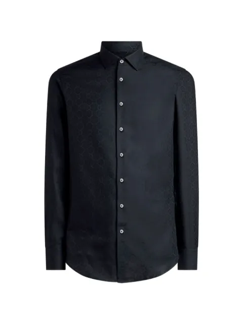 ETRO jacquard cotton shirt with medallion pattern