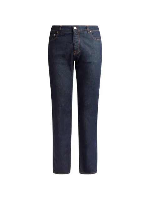 ETRO regular-fit cotton denim jeans with Pegaso embroidery