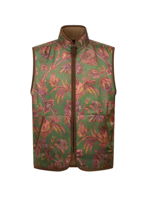ETRO reversible silk and wool waistcoat