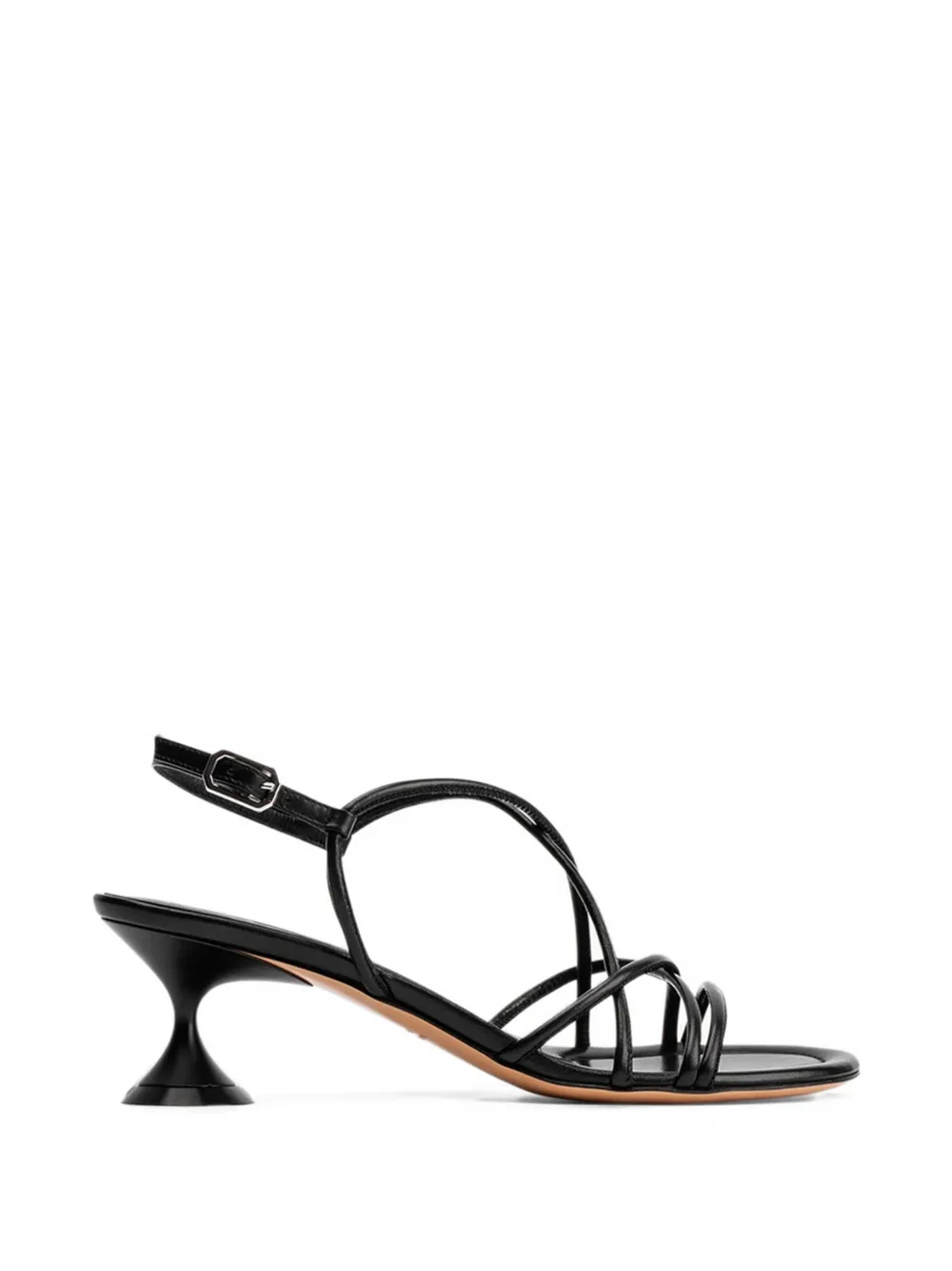POEVE Lisan hourglass-heel sandals Zwart