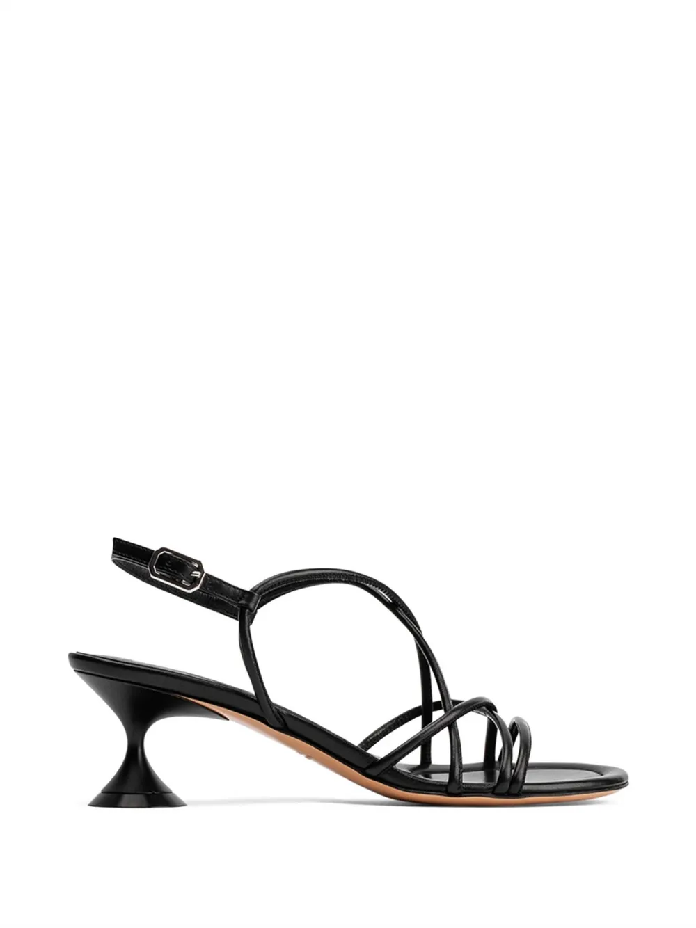 POEVE Lisan hourglass-heel sandals - Nero