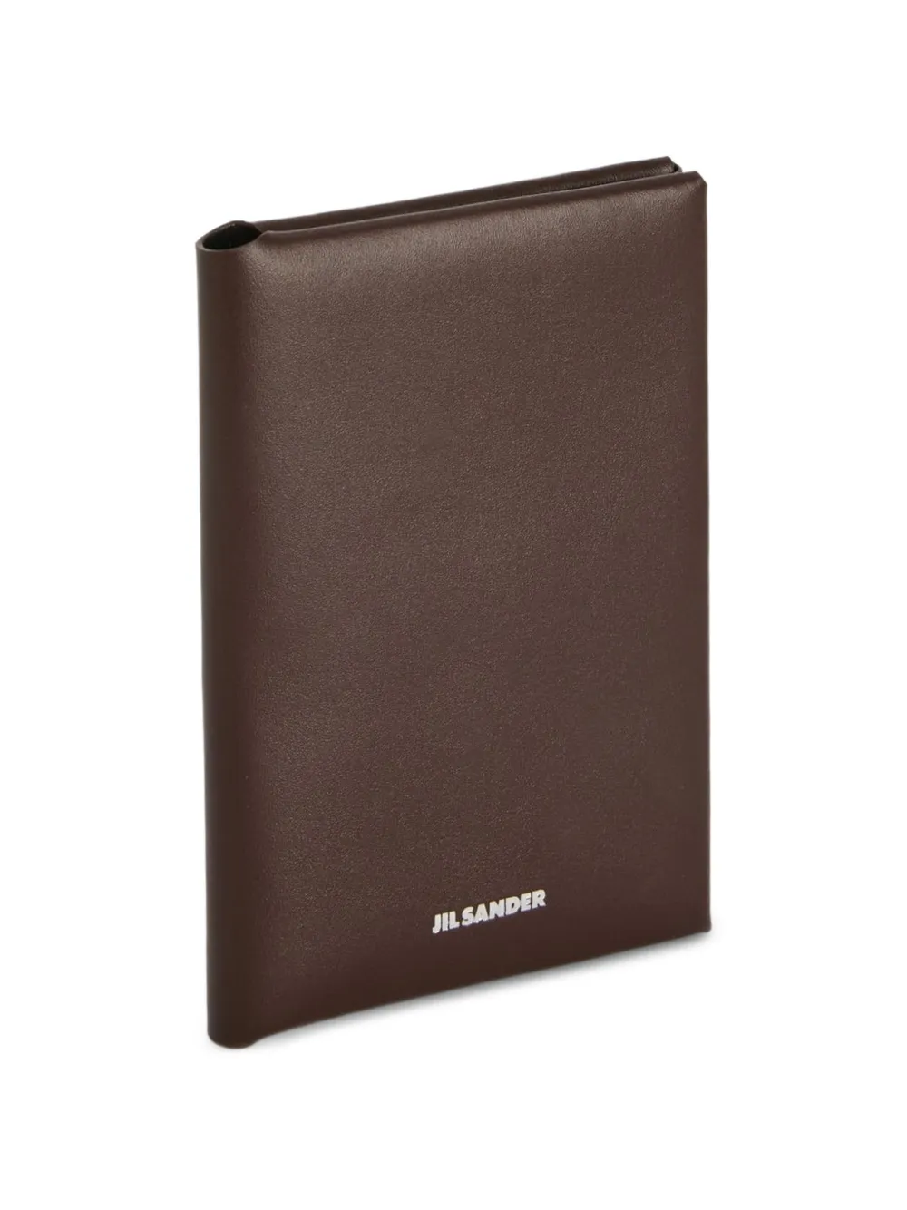 Jil Sander Leren paspoorthoes Bruin