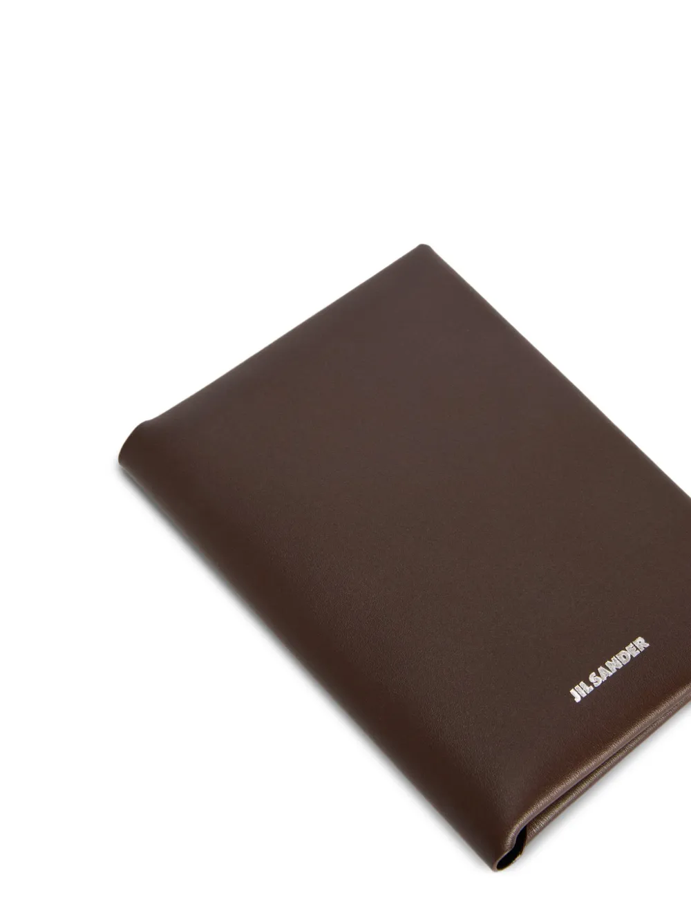 Jil Sander Leren paspoorthoes Bruin