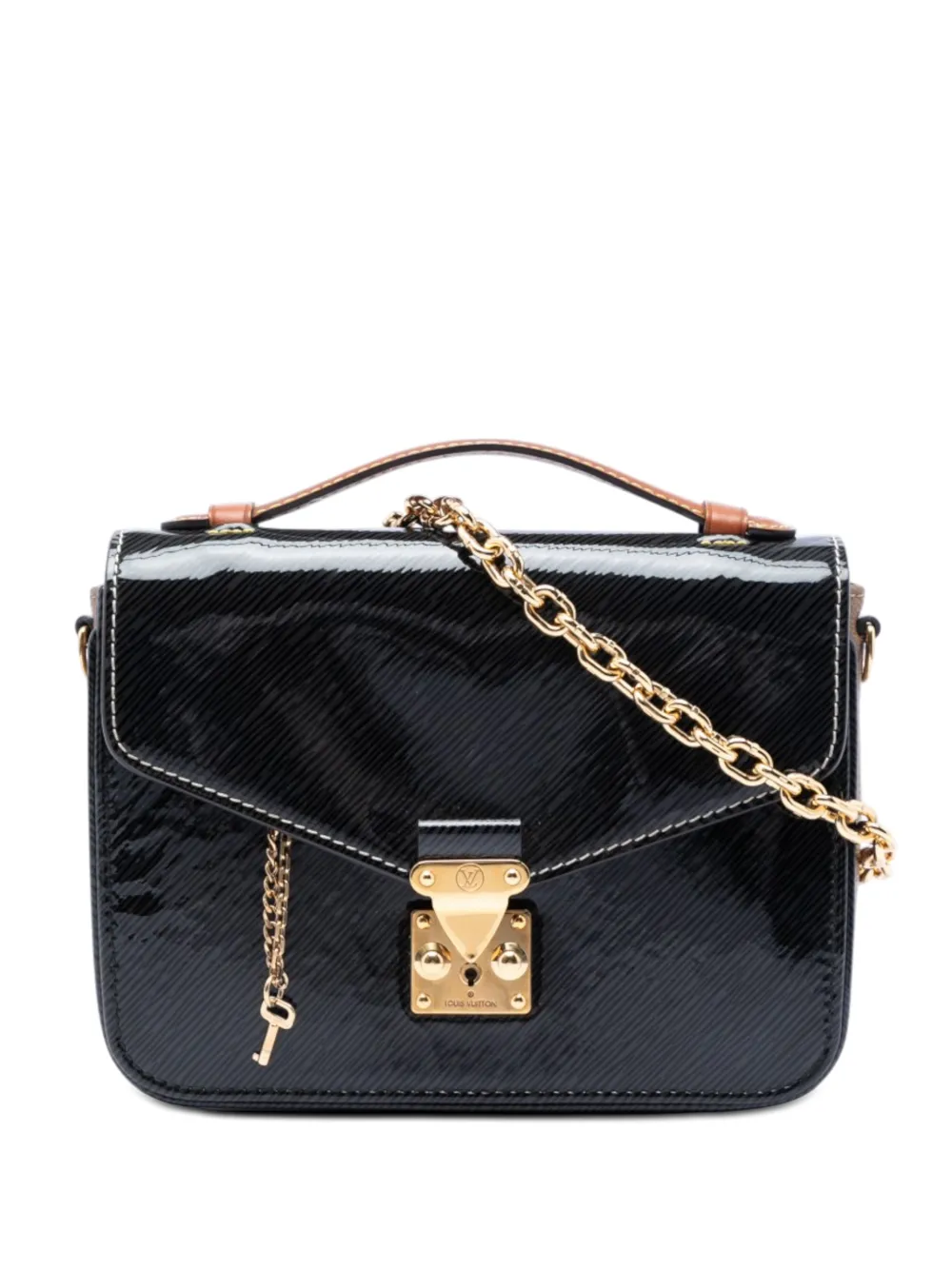 Louis Vuitton Pre-Owned Borsa a tracolla Pochette Metis mini con monogramma 2017 - Nero