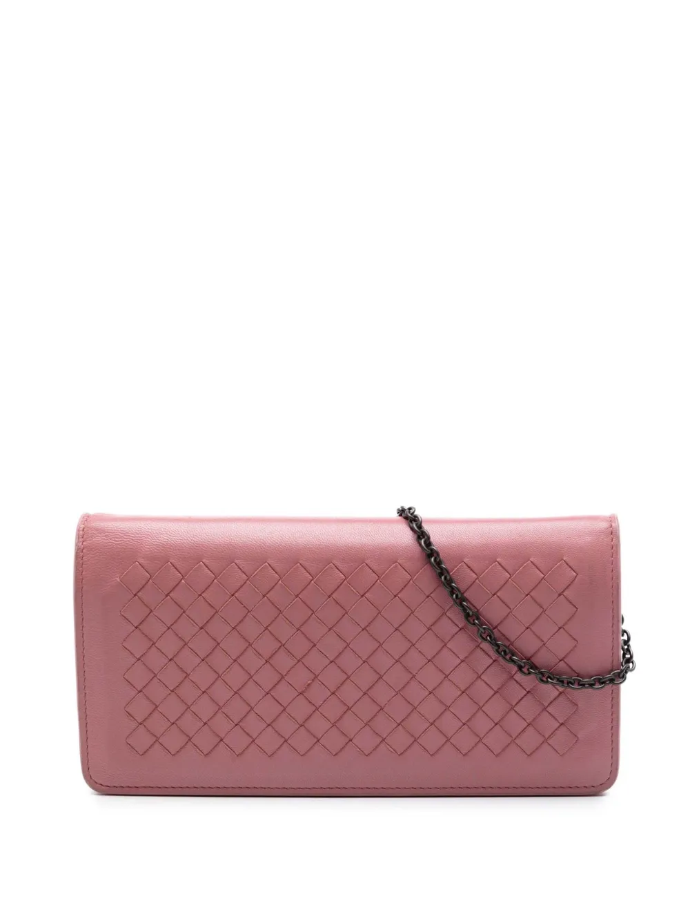 Bottega Veneta Pre-Owned Portafoglio continental Intrecciato in nappa 2012-2026 - Rosa