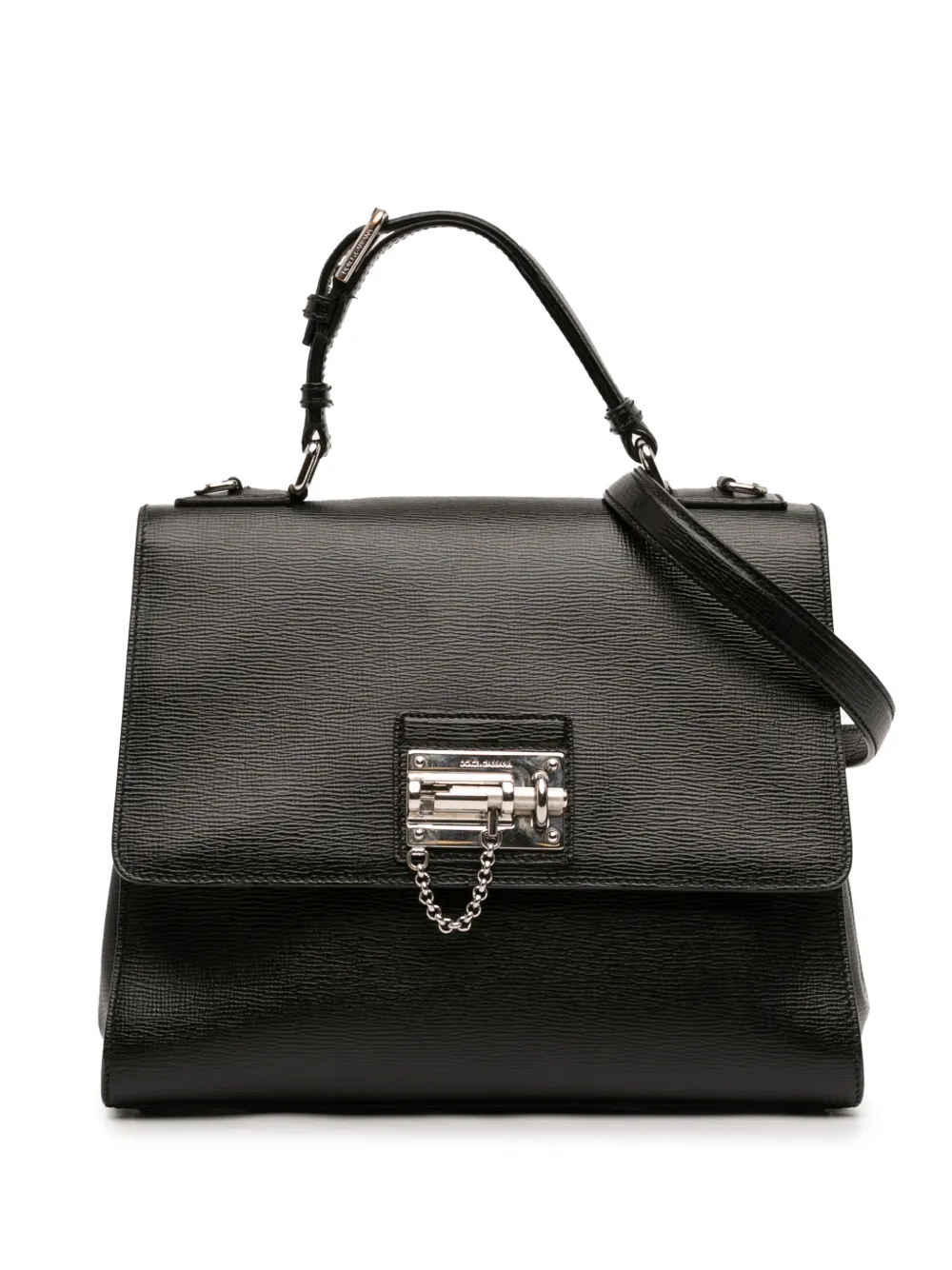 Dolce & Gabbana Pre-Owned Borsa a tracolla Miss Monica grande 2010-2026 - Nero