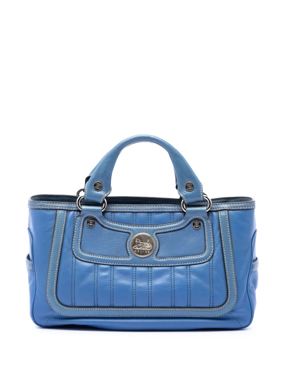Celine Pre-Owned Borsa a mano Boogie Horse Carriage 2007 - Blu